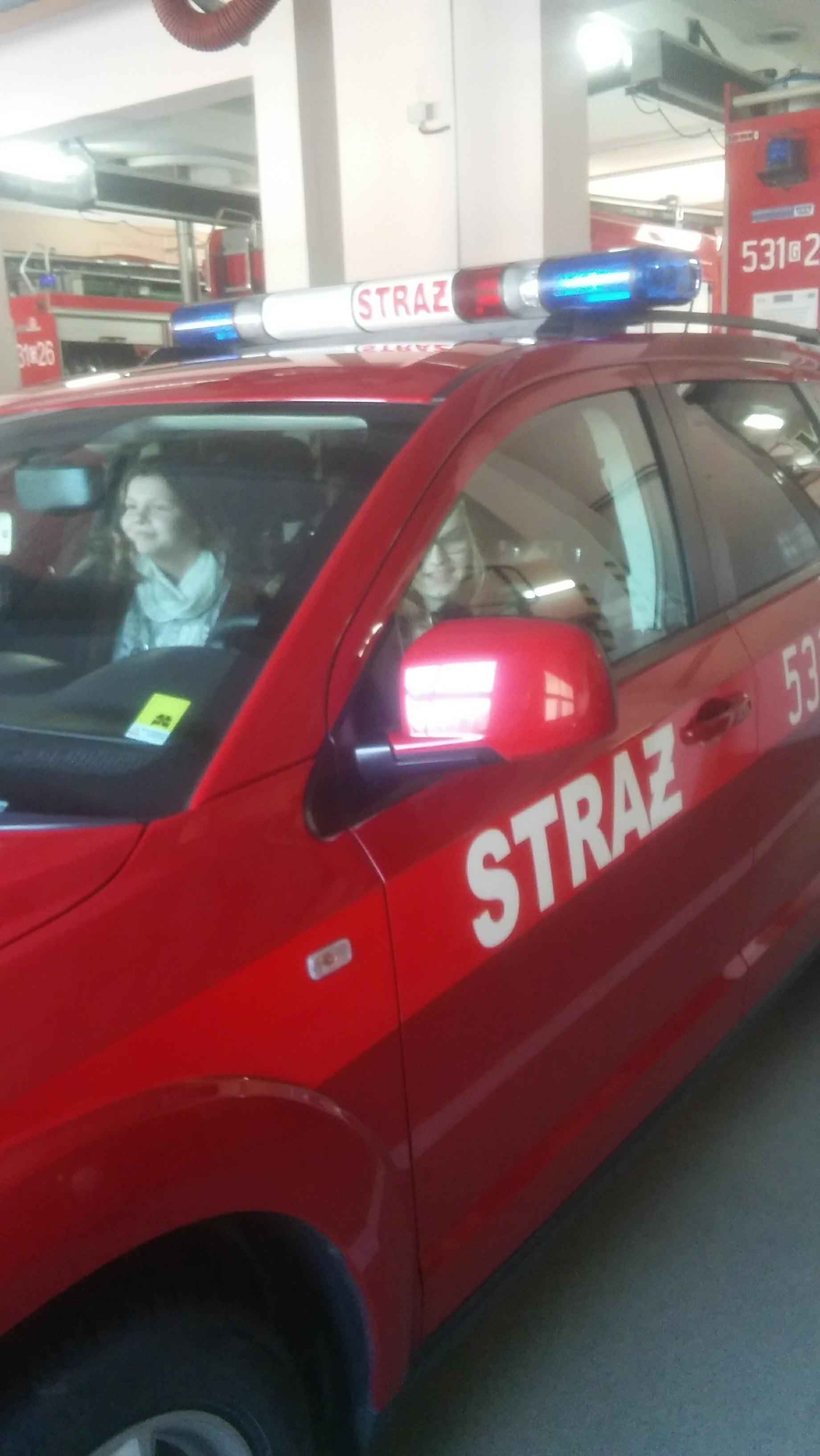Wizyta w siedzibie Państwowej Straży Pożarnej - Obrazek 4