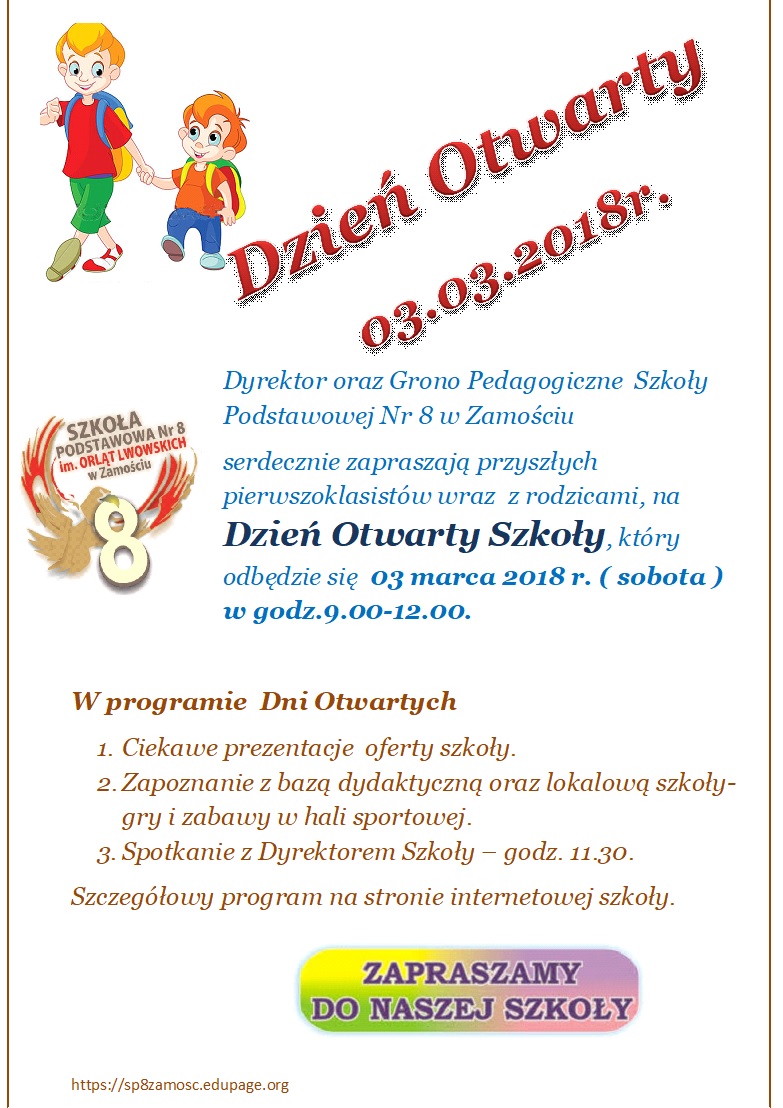 Aktualności Szkoła Podstawowa Nr 8 Im Orląt Lwowskich W Zamościu