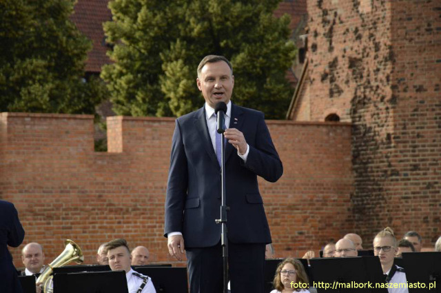 Prezydent w Malborku - Obrazek 1